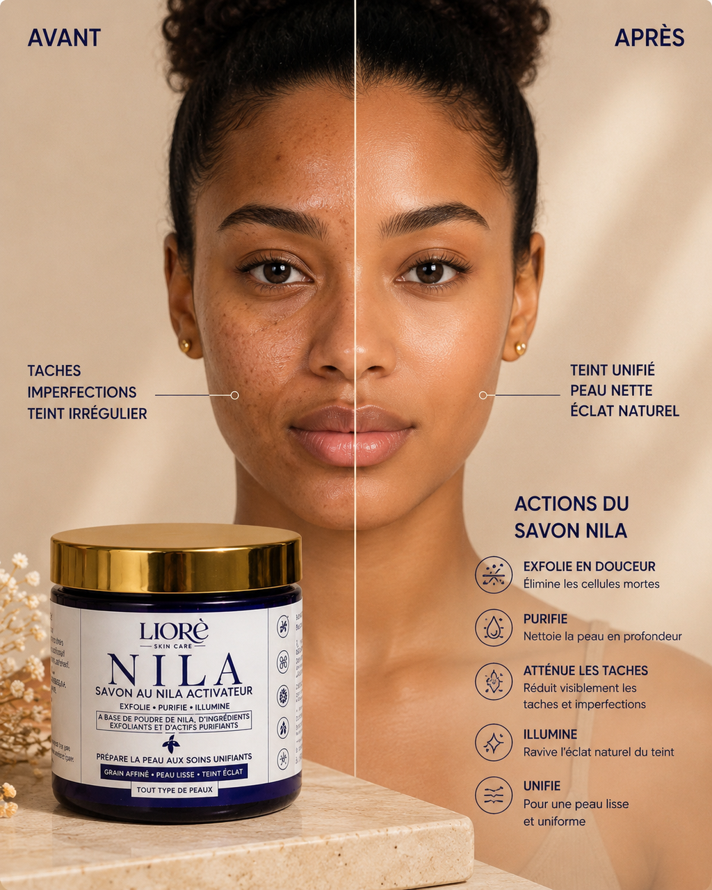 SAVON NILA ACTIVATEUR