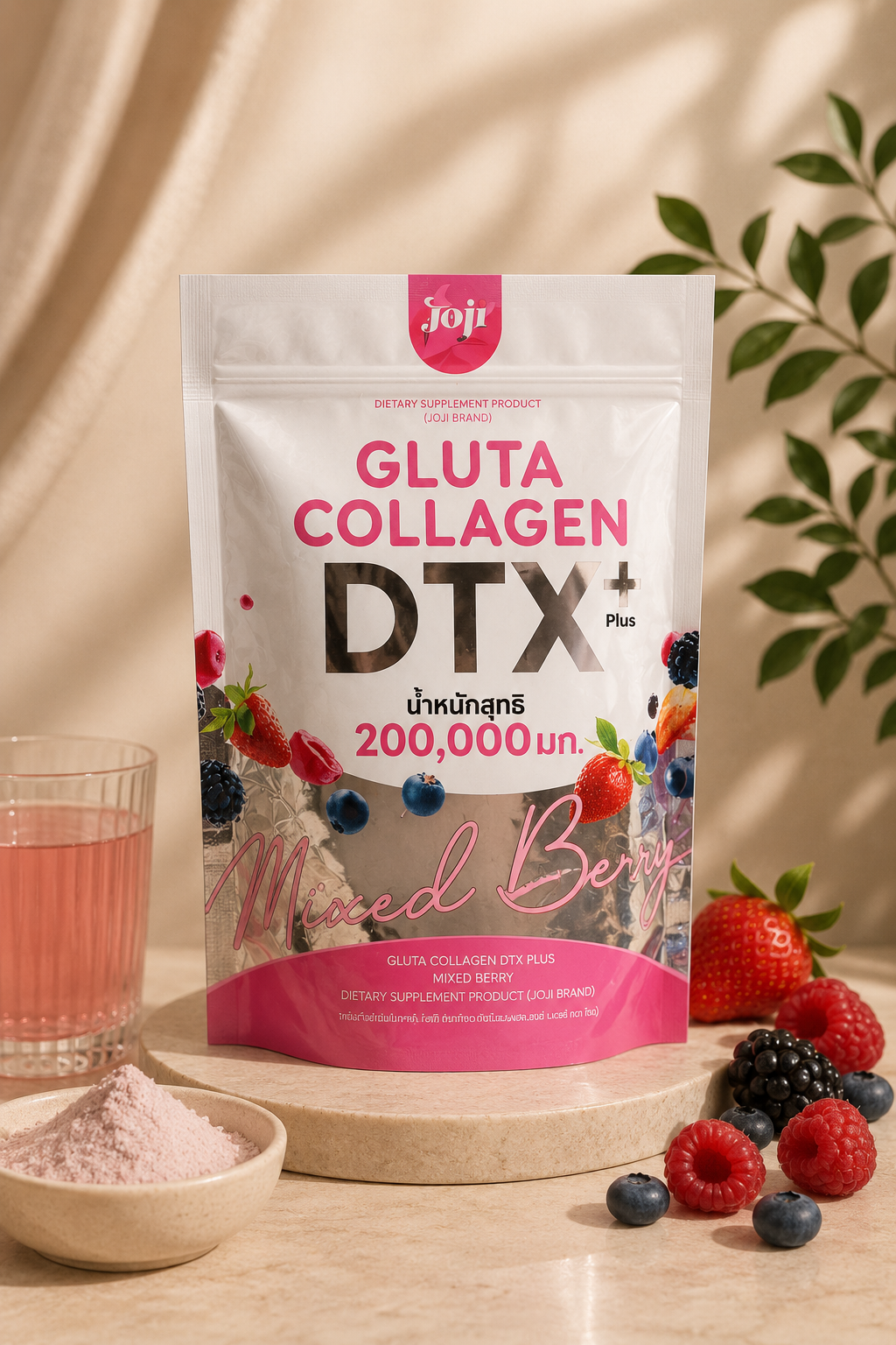 GLUTA COLLAGEN DTX+ MIXED BERRY