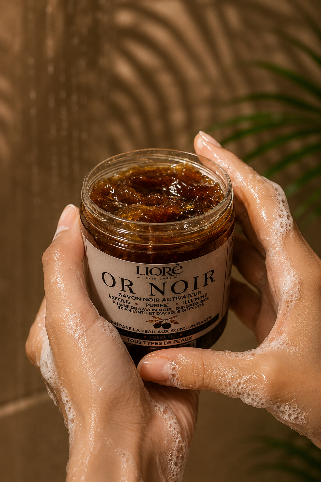 SAVON OR NOIR ACTIVATEUR