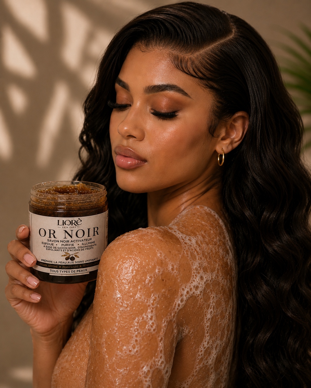 SAVON OR NOIR ACTIVATEUR