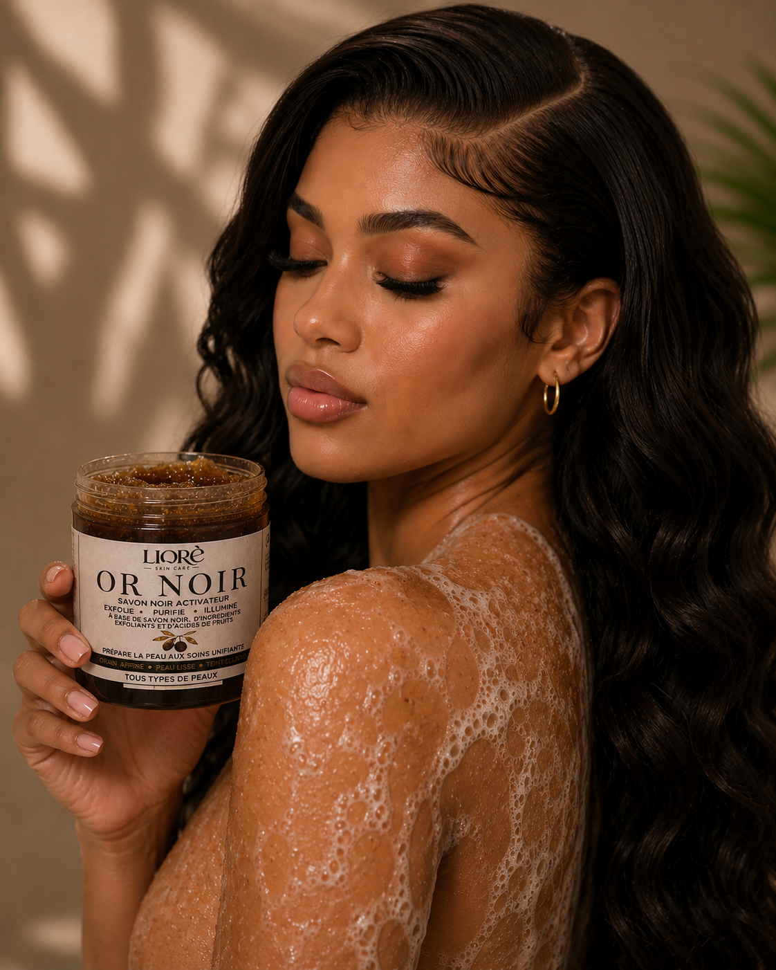 SAVON OR NOIR ACTIVATEUR